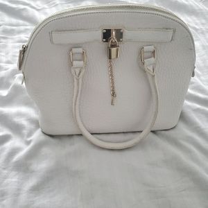 Aldo white handbag
